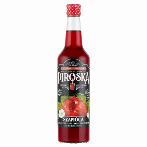 Piroska szörp palack a címkével