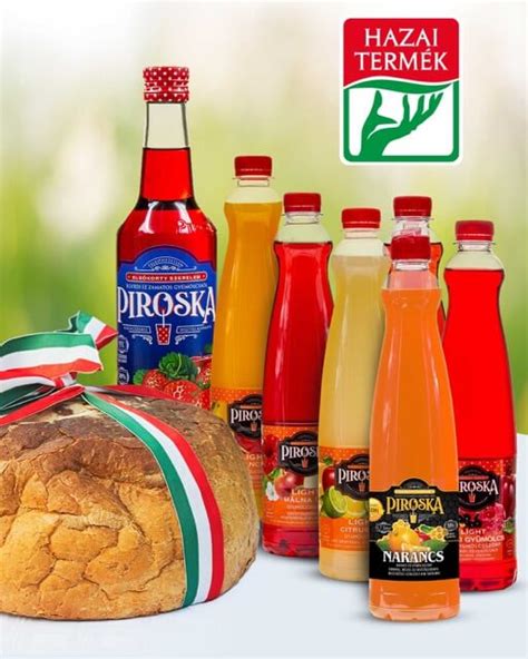 Piroska Classic Szörpök címke