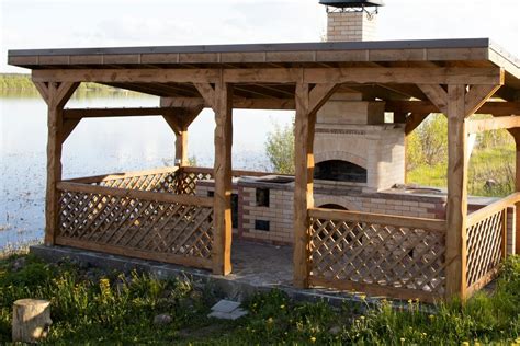 fedett kerti grill