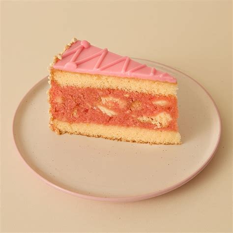 Rózsaszín tortaszeletek