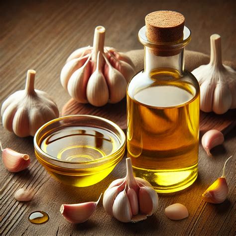 A fokhagyma és az olaj keverékéből készült muzsdéj