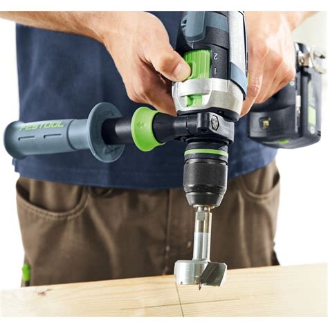 Festool QUADRIVE ütvefúró-csavarbehajtó különböző tartozékokkal