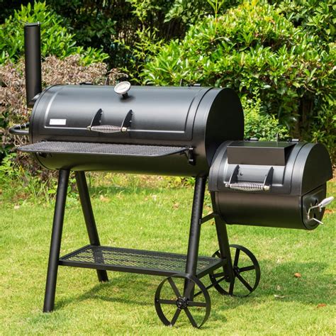 Offset smoker grill felépítése