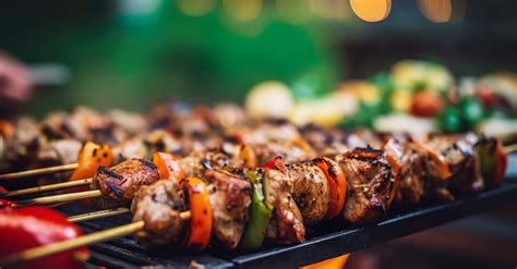 BBQ és grillezési technikák illusztrációja