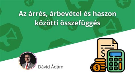 Pénzügyi grafikonok, árbevétel alakulása