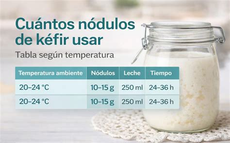 A kefir táplálkozási előnyeinek infografikája