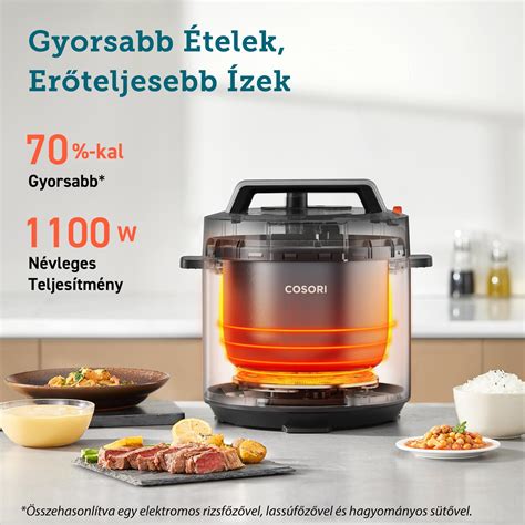gyorsfőző használatának lépései