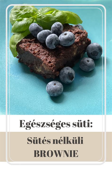 Egészséges összetevők a sütés nélküli brownie-hoz