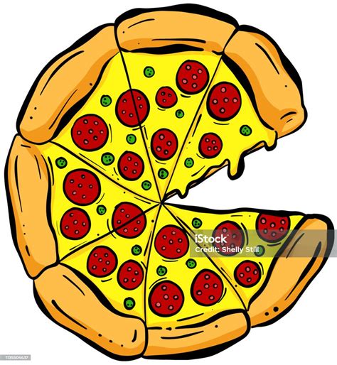 Többféle pizza szeletek