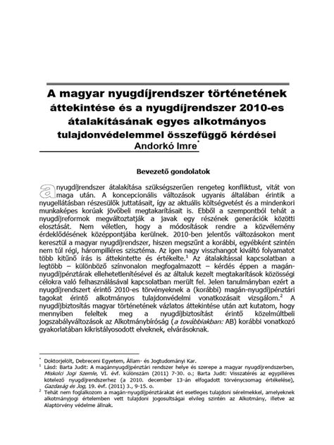 Nyugdíjrendszer áttekintése