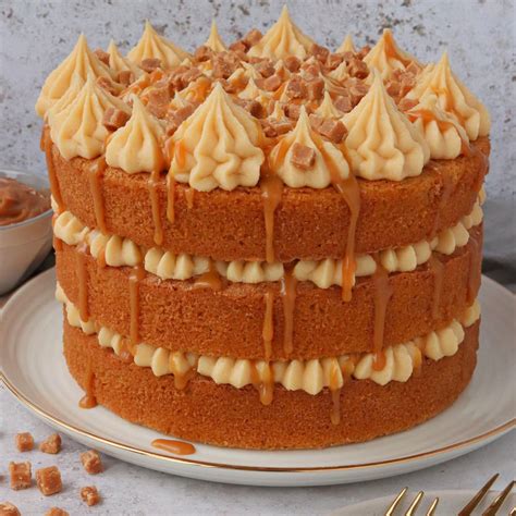 Salty Caramel Cake szelet