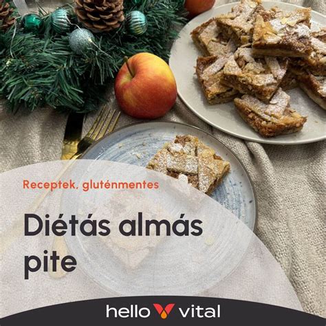 Diétás almás pite