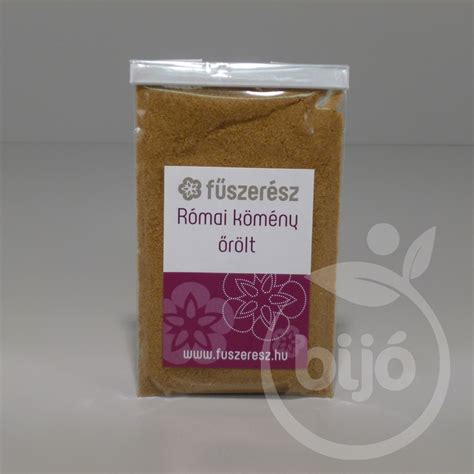 Különböző fűszerek, köztük római kömény