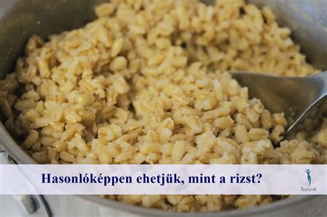 Ételkészítési tippek: bulgur rizs helyett