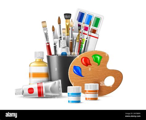Various painting tools