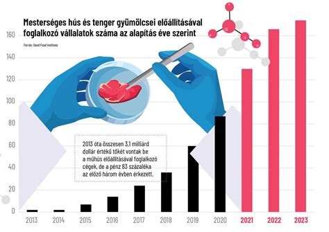 A laboratóriumi hús előállításának folyamatábrája