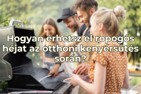 Az otthoni kenyérsütés lépései infografika