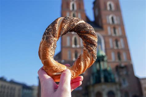 Obwarzanek Krakowski árus