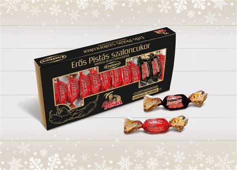 Univer Erős Pista Szaloncukor csomagolása