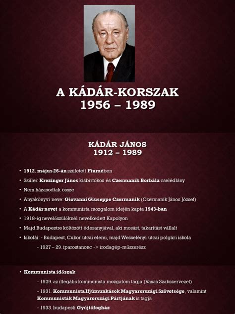 A Kádár-korszak hétköznapjai