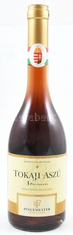 Tokaji aszúbor palack