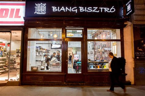 A Biang Bisztró belső tere