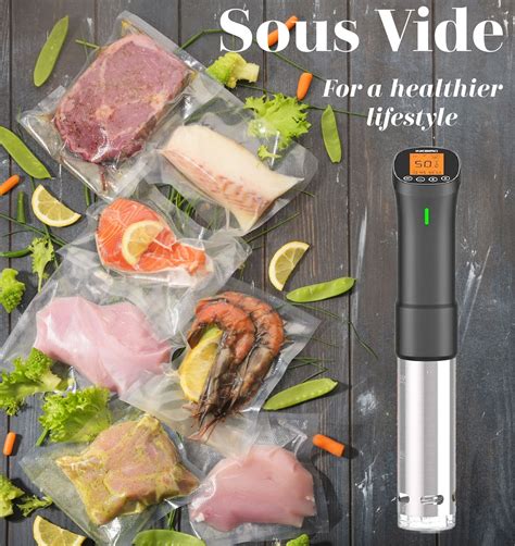 Sous vide készülékben készülő kacsamáj