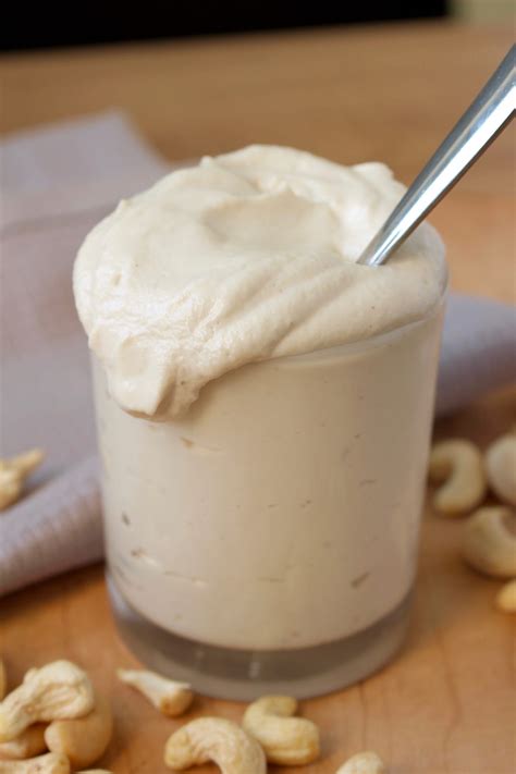 Variety of dishes made with cashew cream