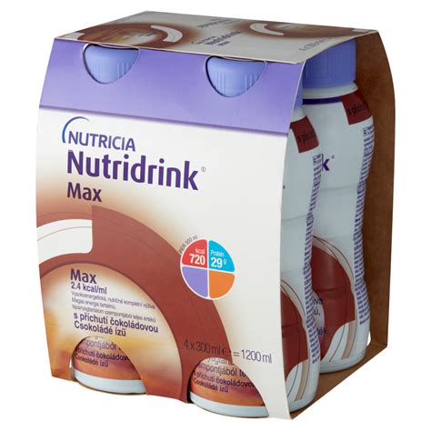 Nutridrink Max Vanília csomagolása
