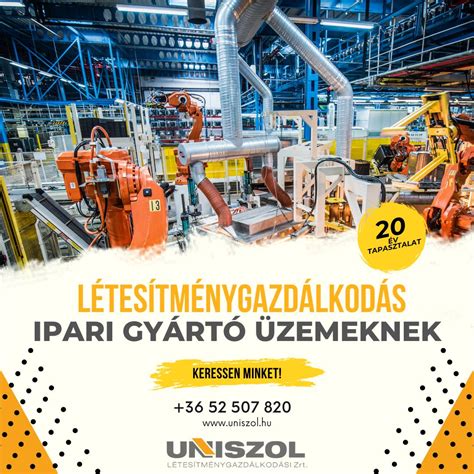 Ipari gépek karbantartását ábrázoló infografika