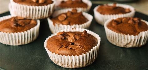 Brutál csokis protein brownie muffin