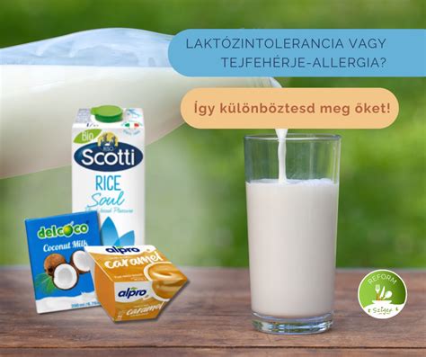 Laktózérzékenység és tejfehérje-allergia