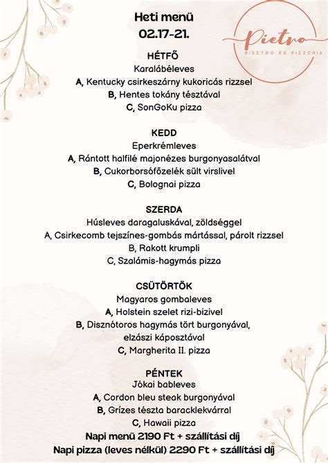 Pietro Pizzeria Siófok belső tér