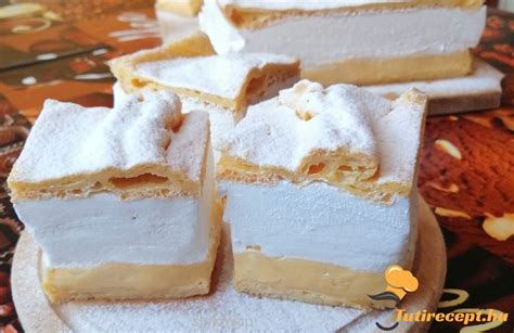 Karácsonyi fehér felhő édes álom szelet keresztmetszete