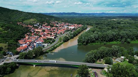 Tokaj panoráma a Bodrog folyóval