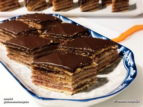 Gluténmentes zserbó