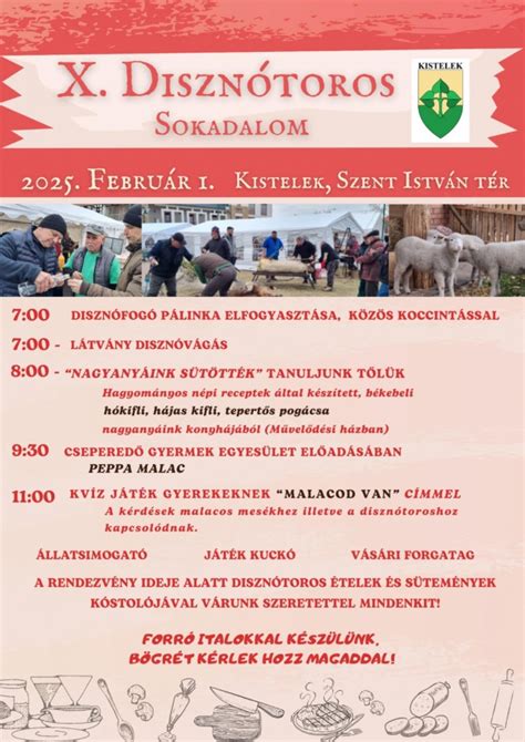 A Kisteleki Disznótoros Sokadalom régi plakátjai és emléktárgyai