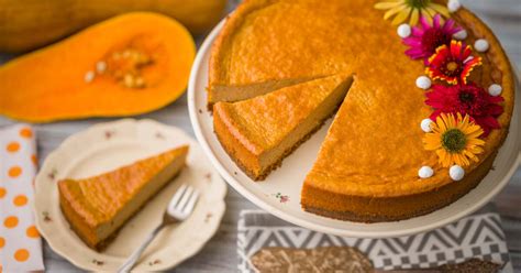 sütőtökös sajttorta szelet
