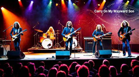Gitárszóló a Carry On Wayward Son előadásán