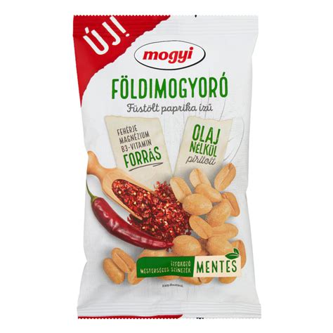 Füstölt paprika ízű mogyoró csomagolásban