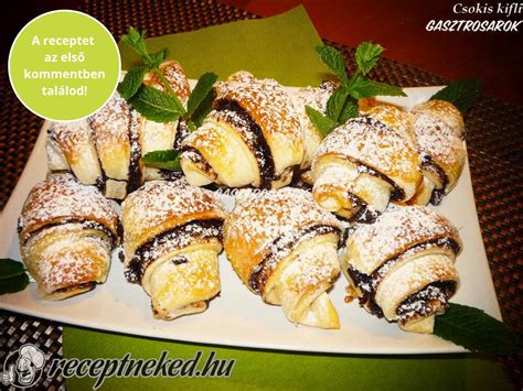 Különböző töltelékekkel készült kiflik