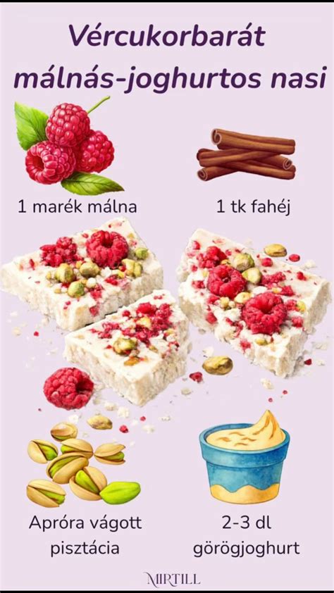 friss málna és krémes joghurt természetes környezetben