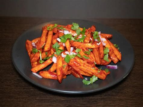 Kenyai masala sült krumpli fotó