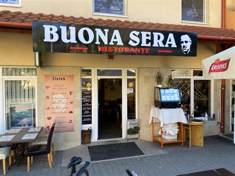 Buona Sera Ristorante Mezőtúr terasz