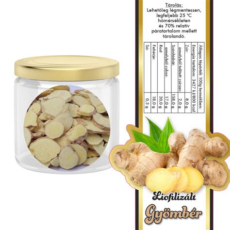 Gyömbér gyökér és szeletek