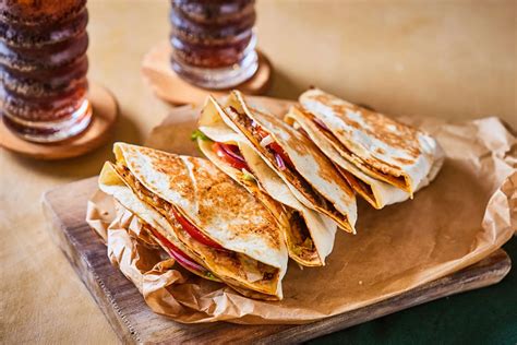Különböző tortilla ételek