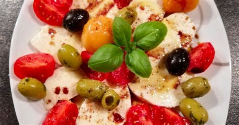 Citromos mozzarella előétel