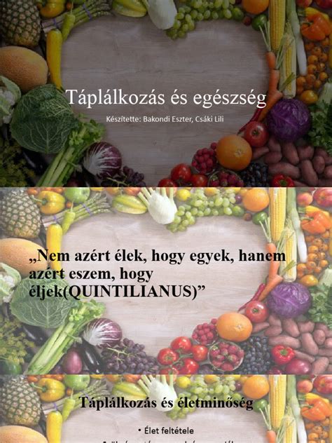 Női egészség és táplálkozás