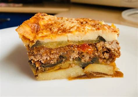 Muszaka, egy hagyományos görög étel