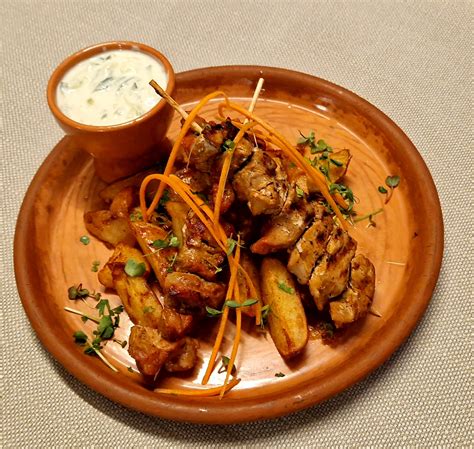 Grillezett sertésszűz nyárson
